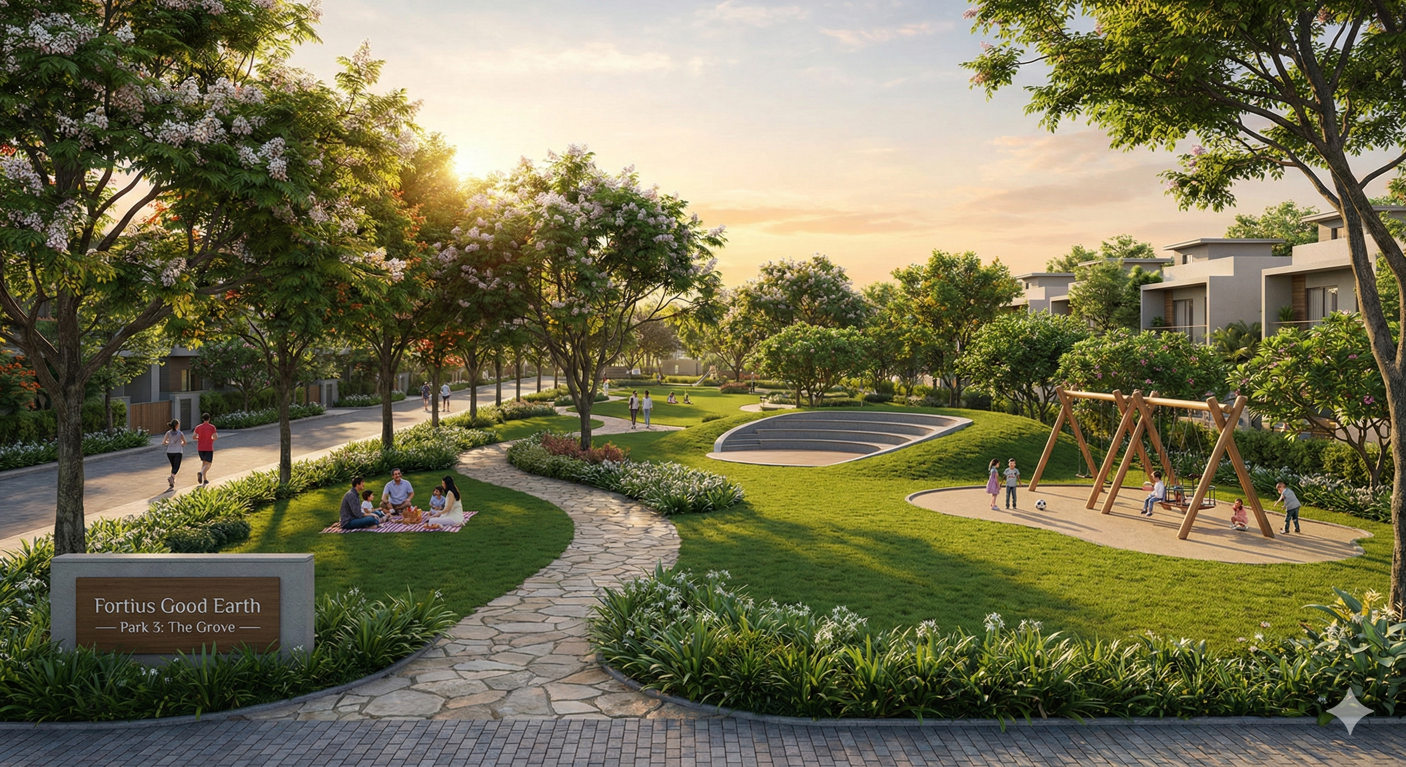 Landscaped Parks at Fortius Good Earth